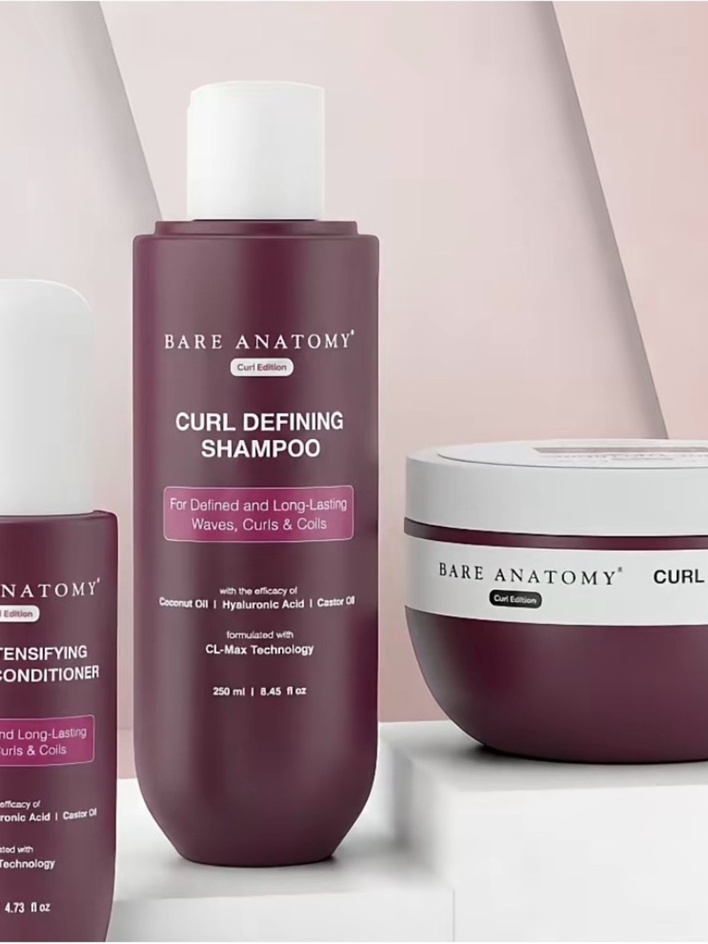 Rare anatomy haircare Curl Defining Shampoo - Burgundy